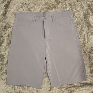 Under Armour‎ Men's Heatgear Loose Golf Shorts Gray Size 34